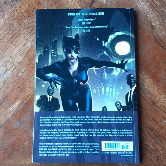 🍀CatWoman volume 8 Run Like Hell DC Comic Book - Picture 2 of 4